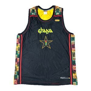 Vintage Y2K And1 Ghana Africa Basketball Basketball Jersey RARE Men’s Size 2XL
